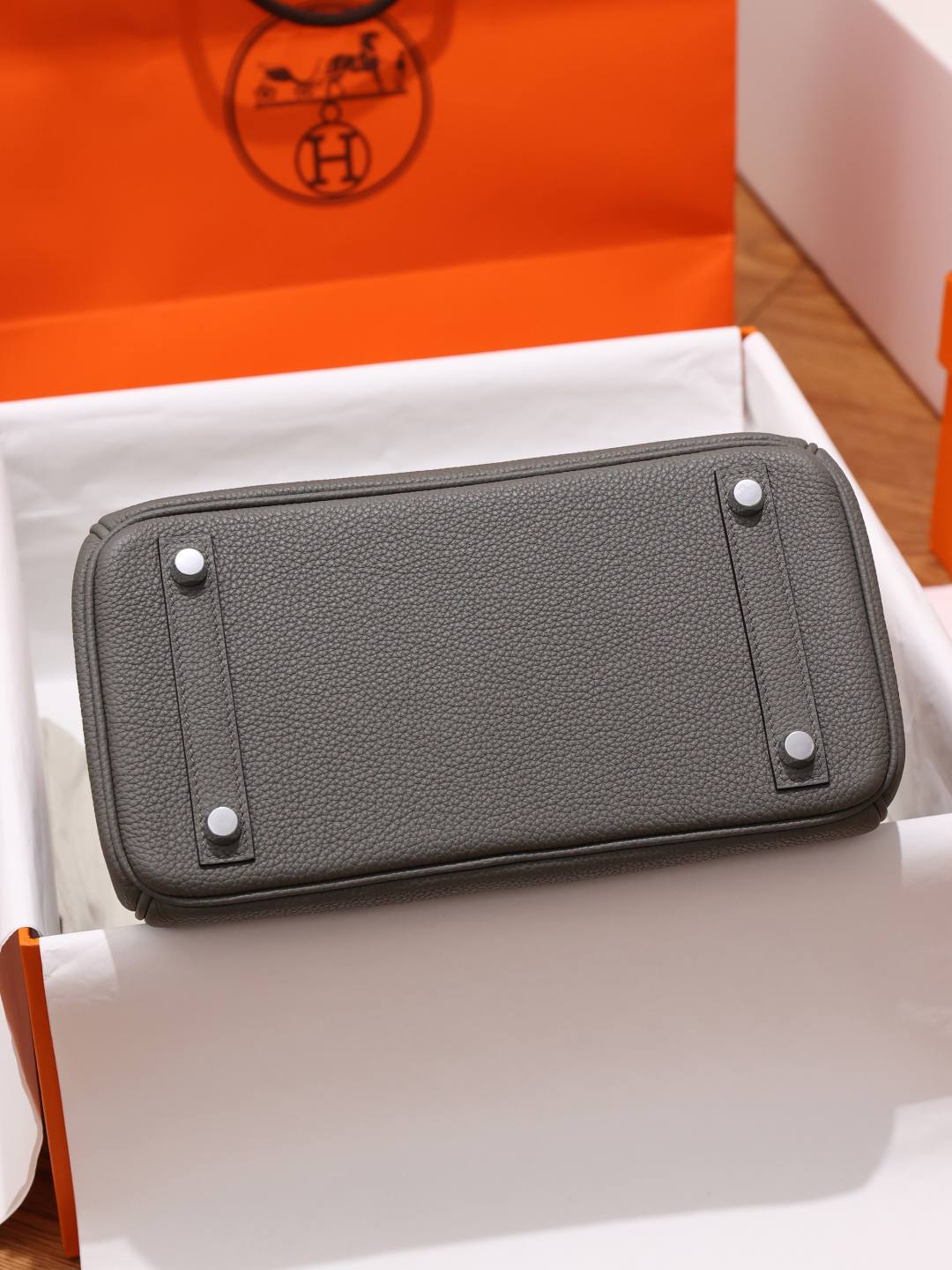 Shebag handmade Hermes Birkin 25 grey bag togo review(Oct 2025 updated)-Best Quality Fake Louis Vuitton Bag Online Store, Replica designer bag ru