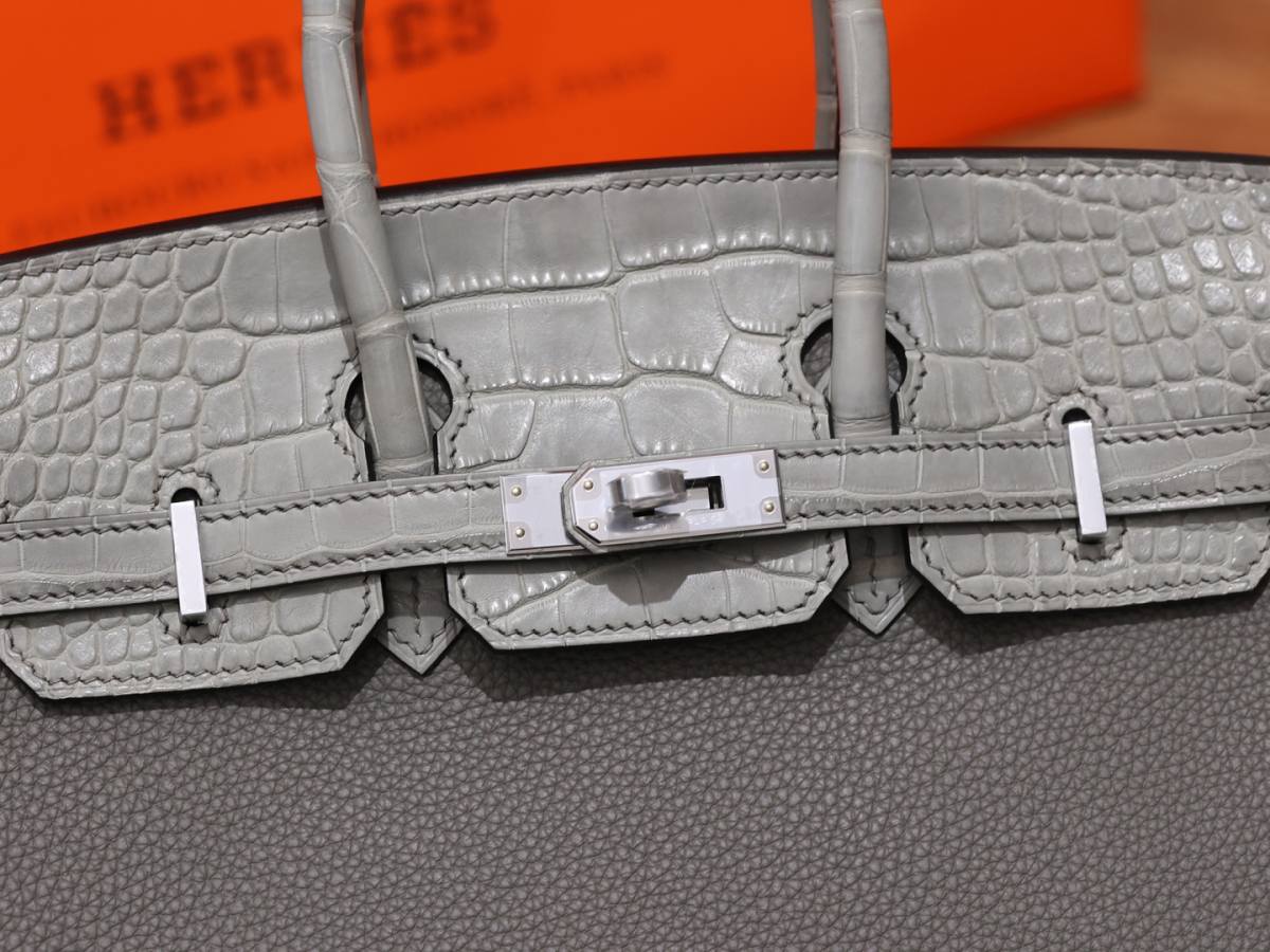 Shebag handmade Hermes Birkin 25 grey bag togo review(Oct 2025 updated)-Best Quality Fake Louis Vuitton Bag Online Store, Replica designer bag ru
