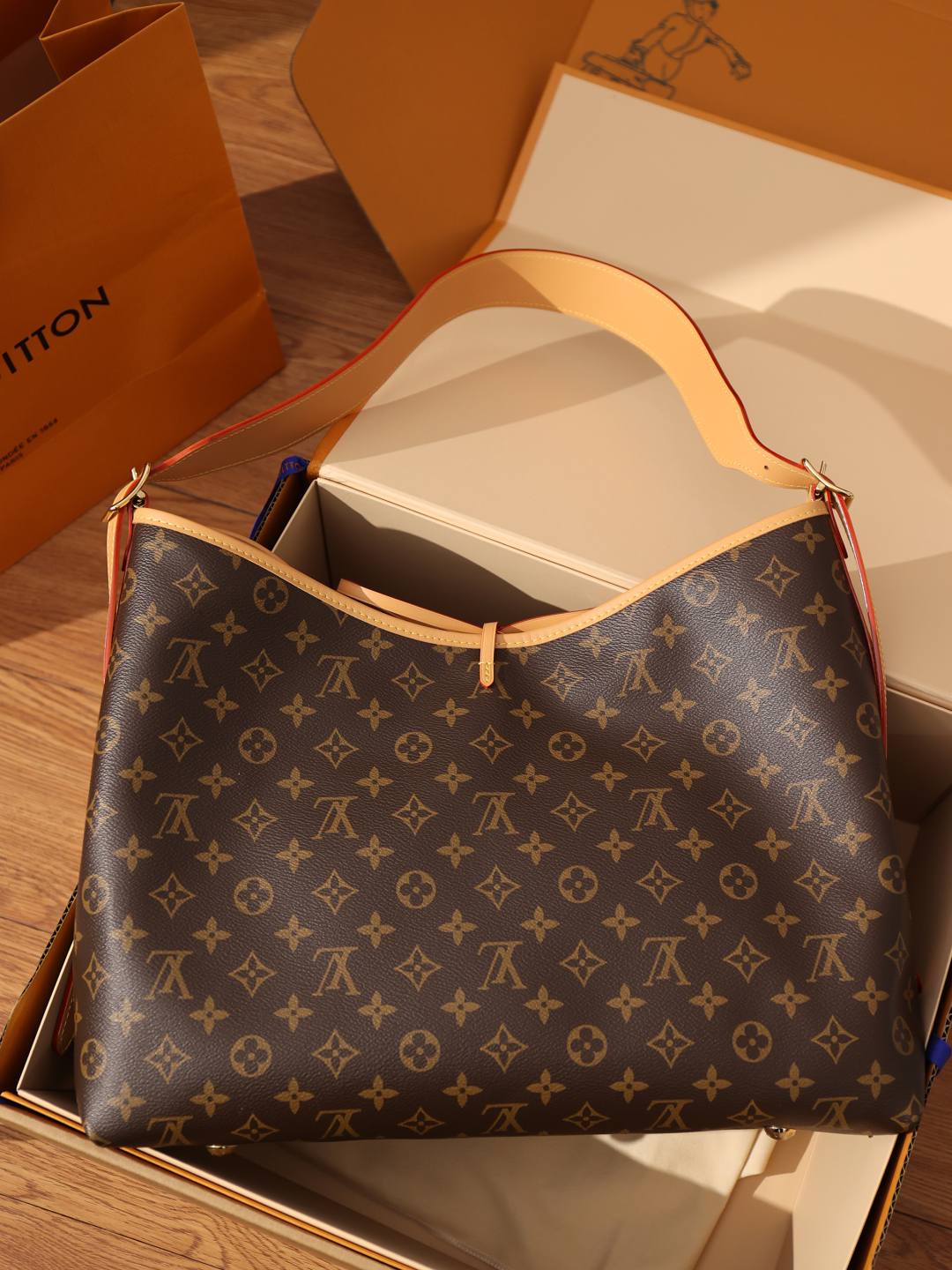 Shebag super replica Louis Vuitton Carryall large bag new batch(Oct 2025 updated)-Dyqani në internet i çantave të rreme Louis Vuitton me cilësi më të mirë, çanta modeli kopje ru