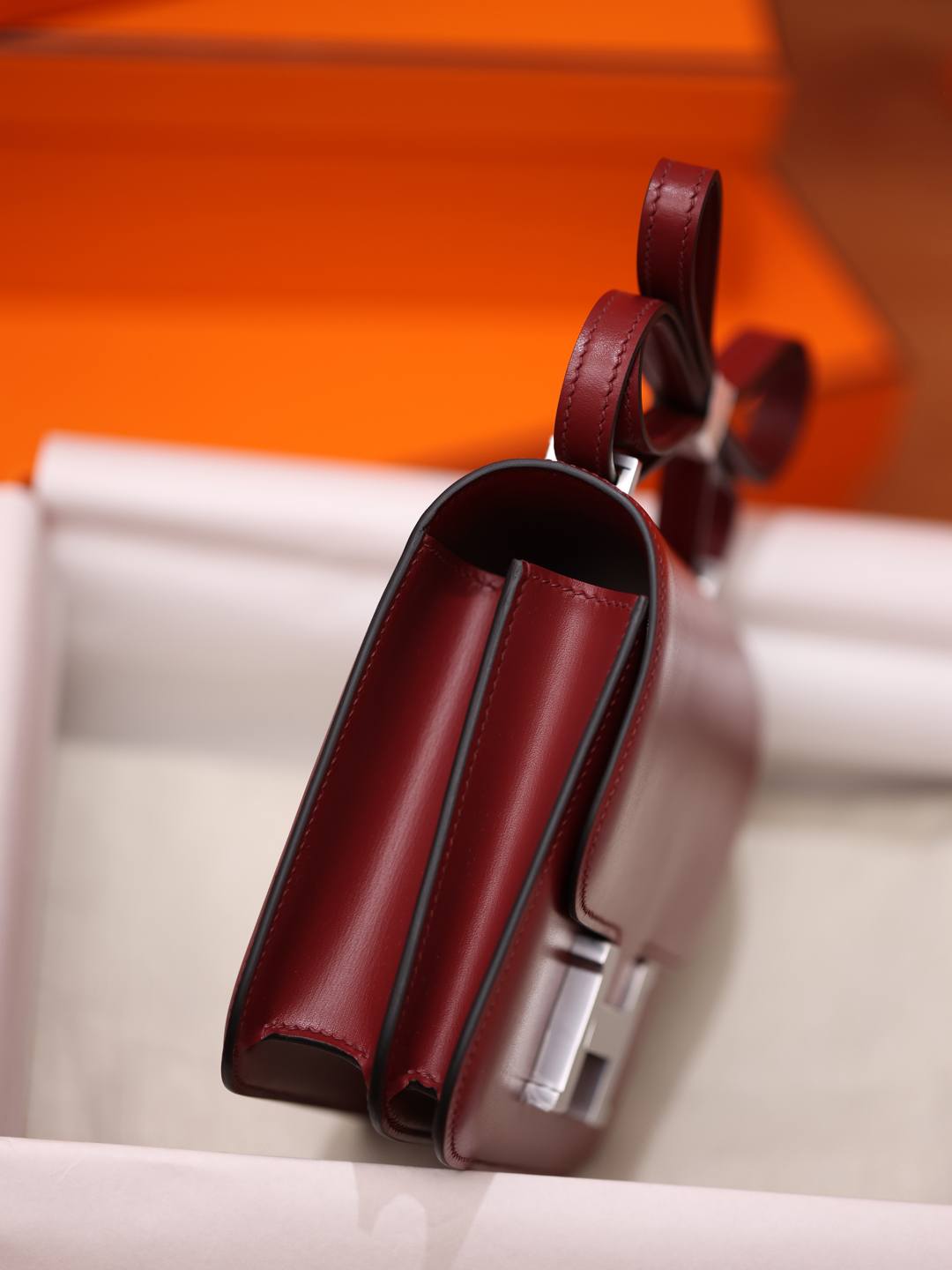 Shebag fully handmade Hermes Constance 19 red(Nov 2025 updated)-Best Quality Fake Louis Vuitton Bag Online Store, Replica designer bag ru