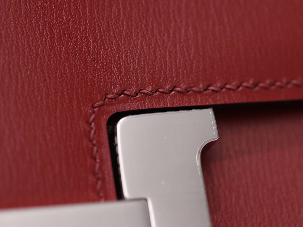 Shebag fully handmade Hermes Constance 19 red(Nov 2025 updated)-Best Quality Fake Louis Vuitton Bag Online Store, Replica designer bag ru