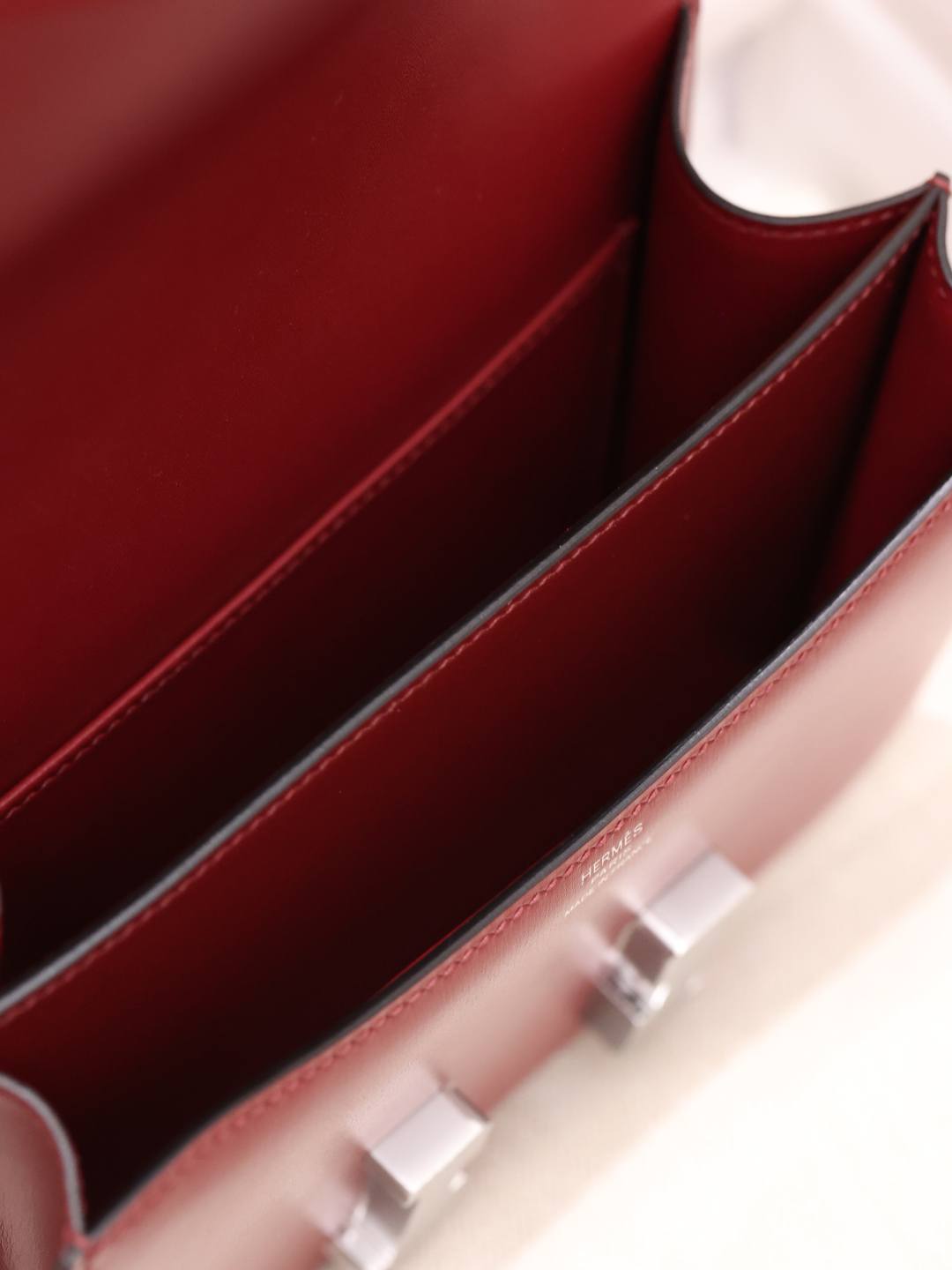 Shebag fully handmade Hermes Constance 19 red(Nov 2025 updated)-Best Quality Fake Louis Vuitton Bag Online Store, Replica designer bag ru