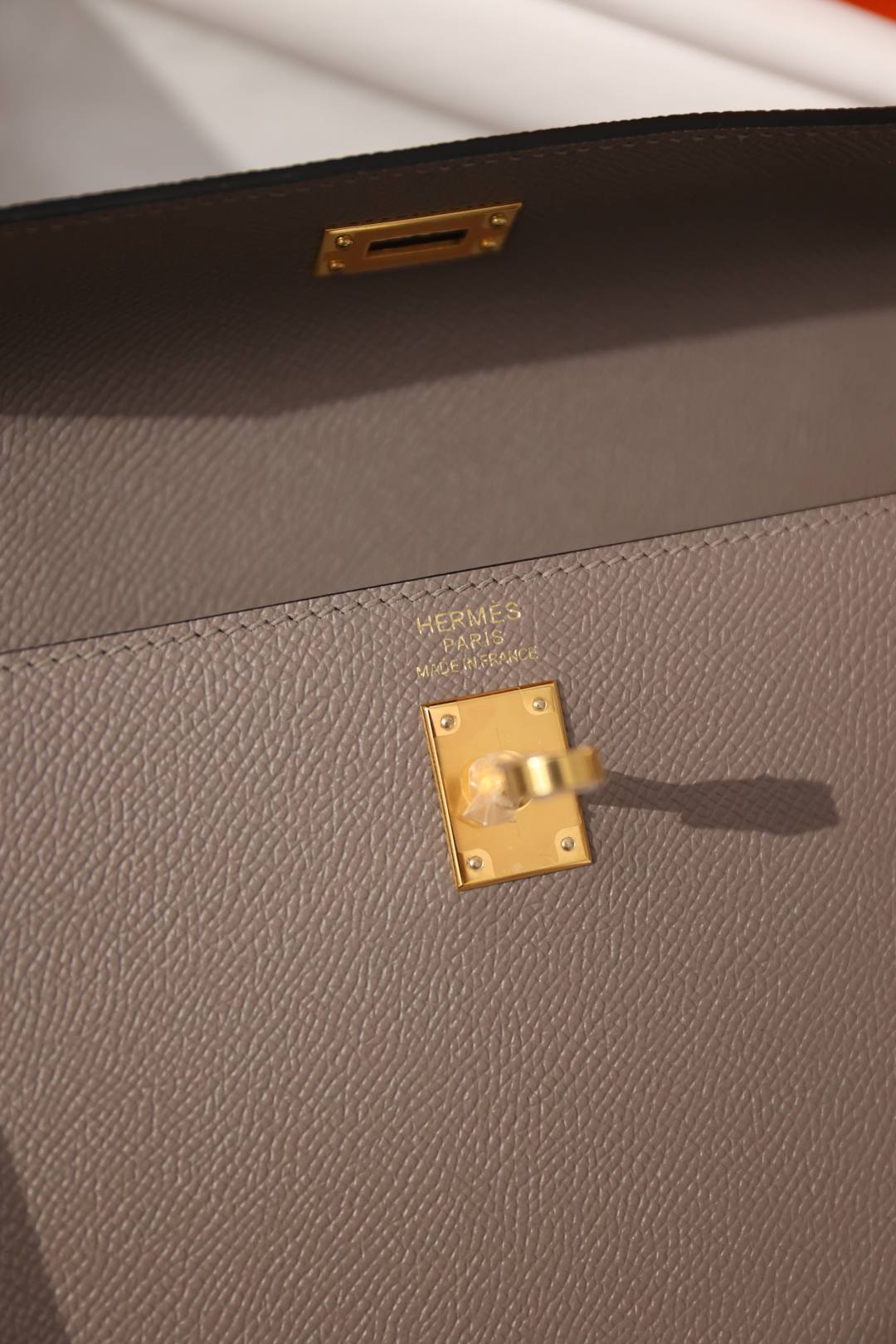 Shebag fully handmade Hermes Kelly 25 bag in grey Epsom(Nov 2025 updated)-Best Quality Fake Louis Vuitton Bag Online Store, Replica designer bag ru Shebag fully handmade Hermes Kelly 25 bag in grey Epsom(Nov 2025 updated)-Best Quality Fake Louis Vuitton Bag Online Store, Replica designer bag ru