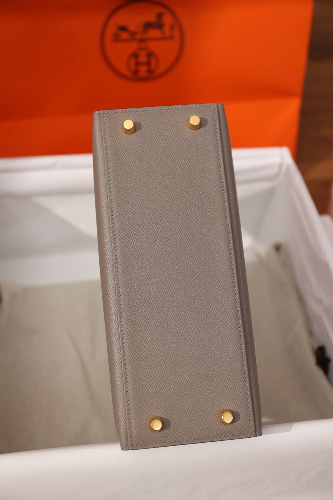 Shebag fully handmade Hermes Kelly 25 bag in grey Epsom(Nov 2025 updated)-Best Quality Fake Louis Vuitton Bag Online Store, Replica designer bag ru Shebag fully handmade Hermes Kelly 25 bag in grey Epsom(Nov 2025 updated)-Best Quality Fake Louis Vuitton Bag Online Store, Replica designer bag ru