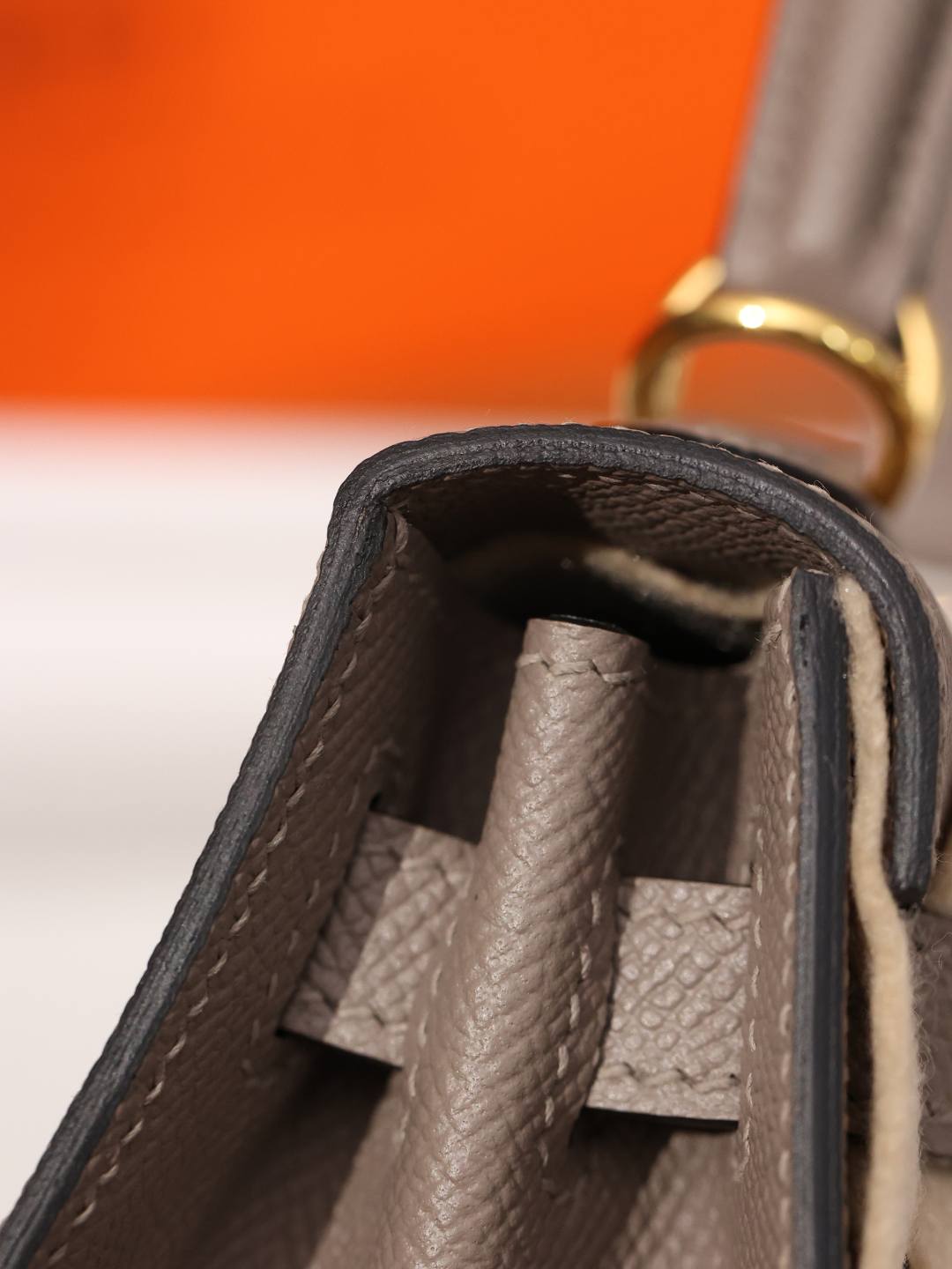 Shebag fully handmade Hermes Kelly 25 bag in grey Epsom(Nov 2025 updated)-Best Quality Fake Louis Vuitton Bag Online Store, Replica designer bag ru Shebag fully handmade Hermes Kelly 25 bag in grey Epsom(Nov 2025 updated)-Best Quality Fake Louis Vuitton Bag Online Store, Replica designer bag ru