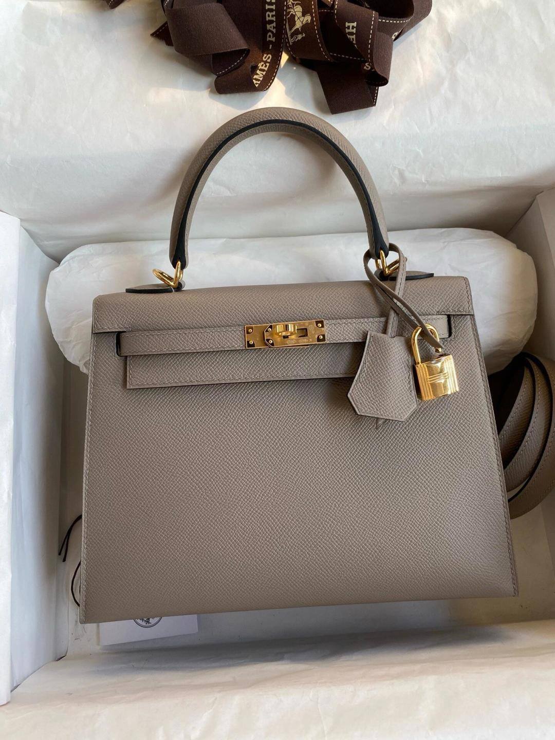 Shebag fully handmade Hermes Kelly 25 bag in grey Epsom(Nov 2025 updated)-Best Quality Fake Louis Vuitton Bag Online Store, Replica designer bag ru Shebag fully handmade Hermes Kelly 25 bag in grey Epsom(Nov 2025 updated)-Best Quality Fake Louis Vuitton Bag Online Store, Replica designer bag ru