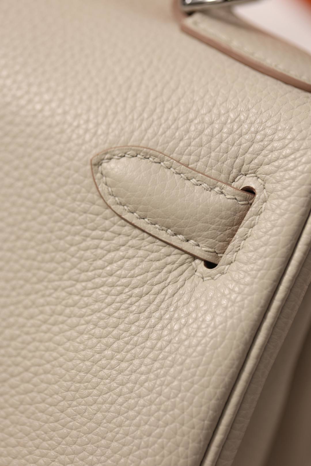 Shebag fully handmade Hermes Kelly 28 bag in white togo(Nov 2025 updated)-Best Quality Fake designer Bag Review, Replica designer bag ru