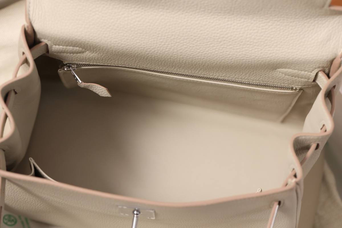 Shebag fully handmade Hermes Kelly 28 bag in white togo(Nov 2025 updated)-Best Quality Fake designer Bag Review, Replica designer bag ru