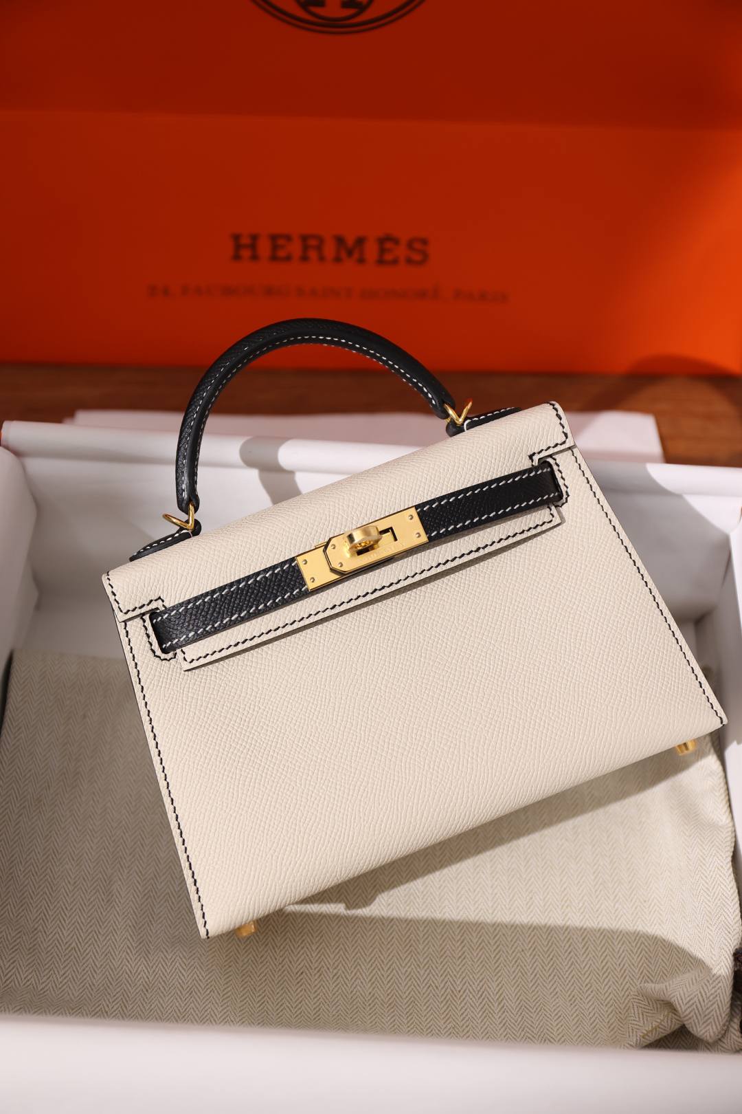 Shebag fully handmade Mini Kelly 2 bag double color in Epsom(Nov 2025 updated)-Best Quality Fake Louis Vuitton Bag Online Store, Replica designer bag ru Shebag fully handmade Mini Kelly 2 bag double color in Epsom(Nov 2025 updated)-Best Quality Fake Louis Vuitton Bag Online Store, Replica designer bag ru