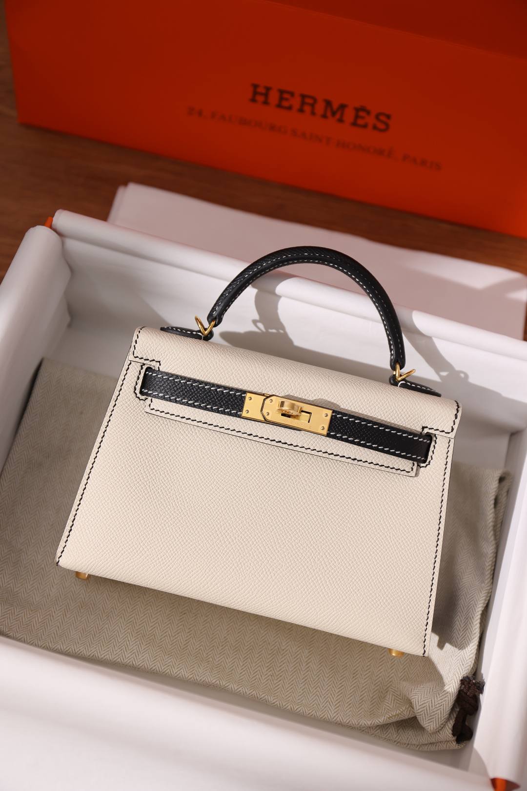 Shebag fully handmade Mini Kelly 2 bag double color in Epsom(Nov 2025 updated)-Best Quality Fake Louis Vuitton Bag Online Store, Replica designer bag ru Shebag fully handmade Mini Kelly 2 bag double color in Epsom(Nov 2025 updated)-Best Quality Fake Louis Vuitton Bag Online Store, Replica designer bag ru