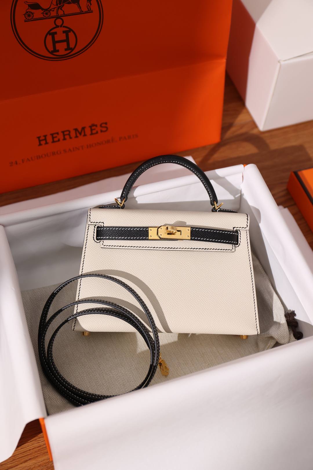 Shebag fully handmade Mini Kelly 2 bag double color in Epsom(Nov 2025 updated)-Best Quality Fake Louis Vuitton Bag Online Store, Replica designer bag ru Shebag fully handmade Mini Kelly 2 bag double color in Epsom(Nov 2025 updated)-Best Quality Fake Louis Vuitton Bag Online Store, Replica designer bag ru