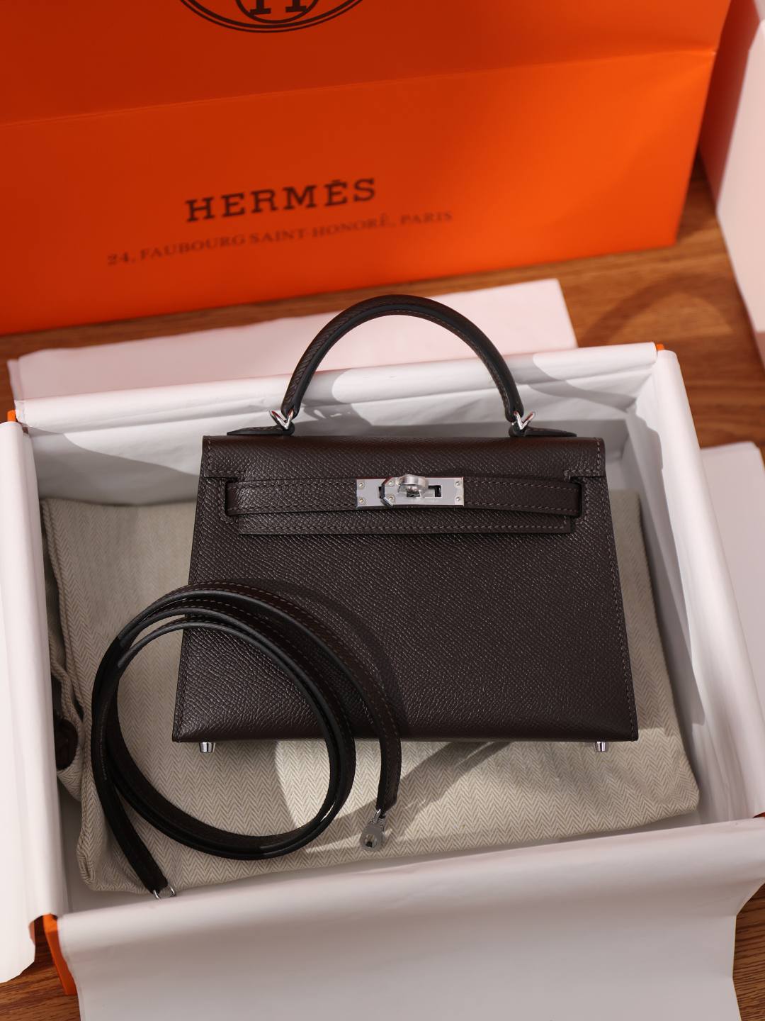 Shebag fully handmade Hermes Mini Kelly 2 bag(Nov 2025 updated)-Best Quality Fake Louis Vuitton Bag Online Store, Replica designer bag ru