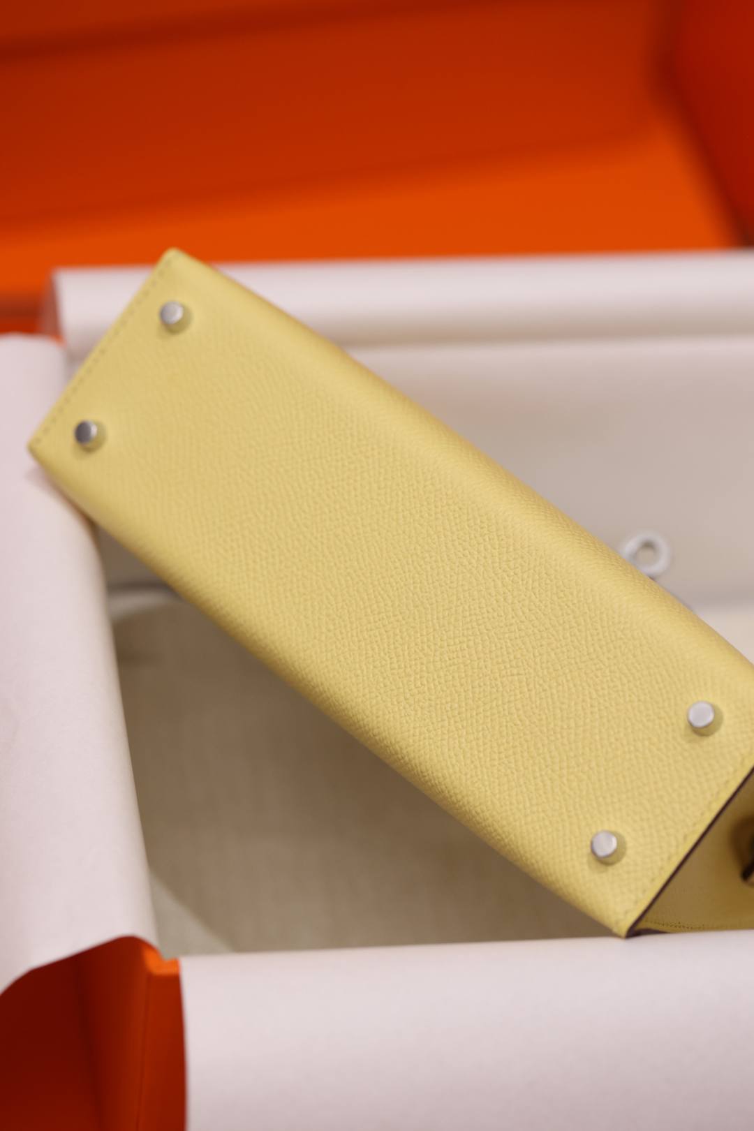 Shebag fully handmade Hermes mini Kelly 2 yellow Epsom(Dec 2025 updated)-Best Quality Fake Louis Vuitton Bag Nettbutikk, Replica designer bag ru