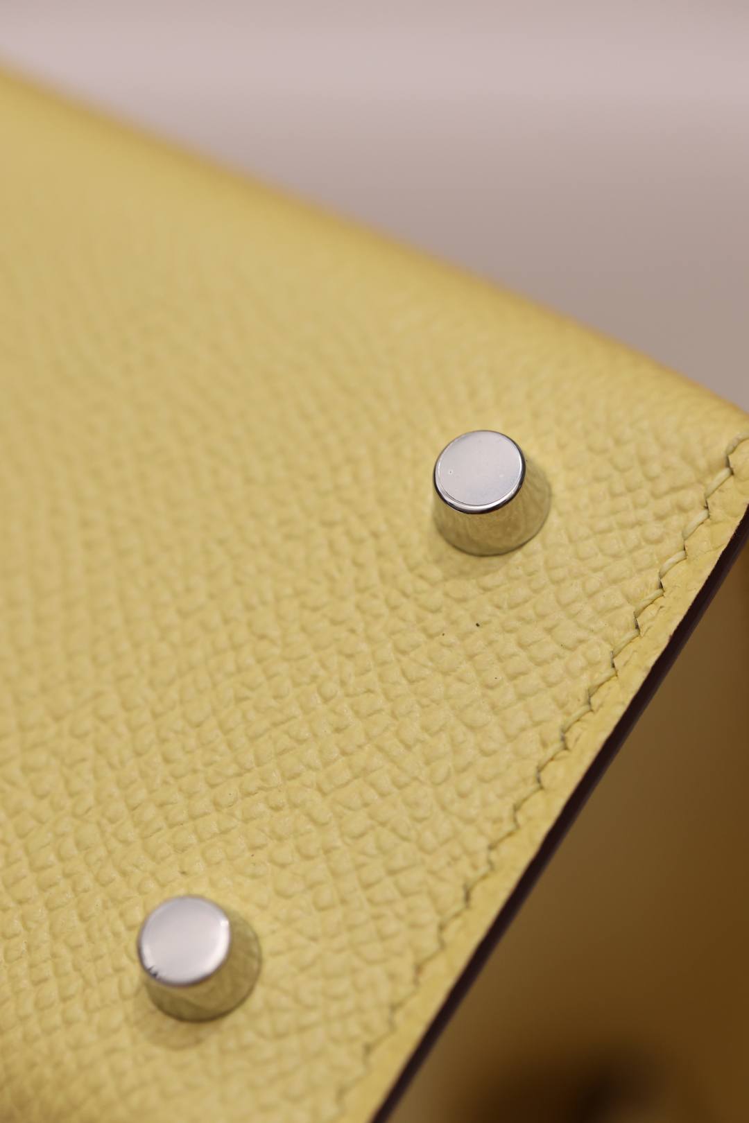 Shebag fully handmade Hermes mini Kelly 2 yellow Epsom(Dec 2025 updated)-Best Quality Fake Louis Vuitton Bag Nettbutikk, Replica designer bag ru