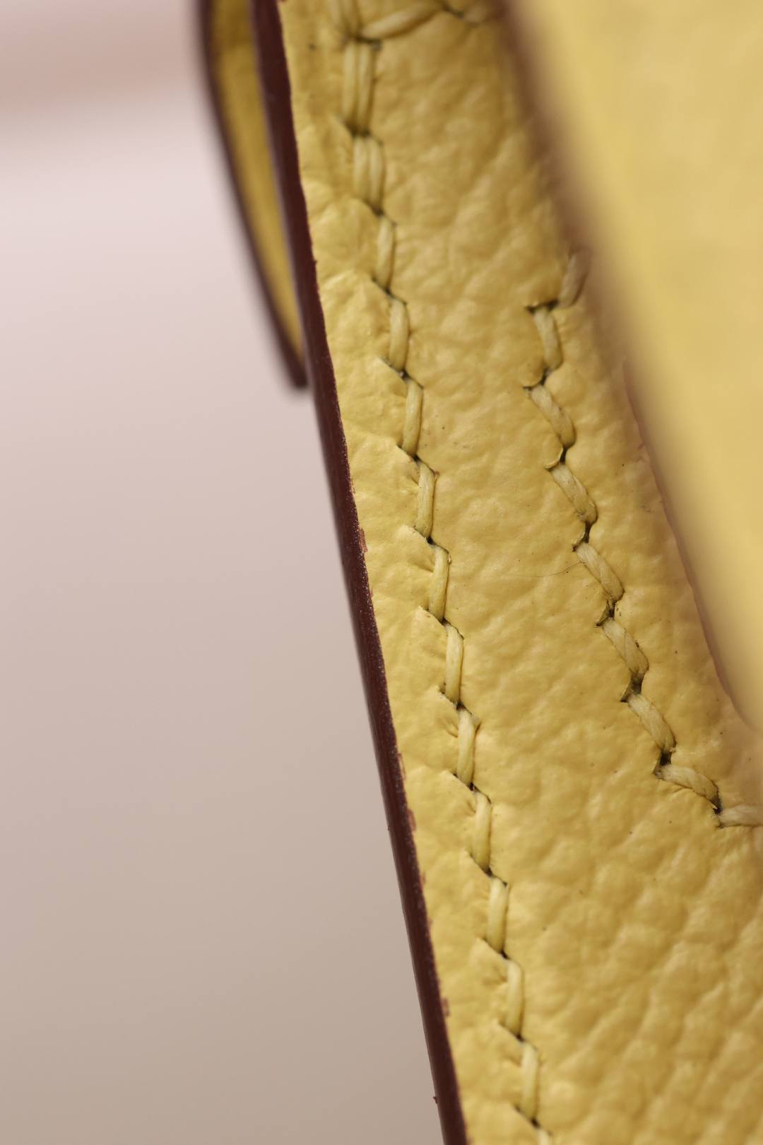 Shebag fully handmade Hermes mini Kelly 2 yellow Epsom(Dec 2025 updated)-Best Quality Fake Louis Vuitton Bag Nettbutikk, Replica designer bag ru