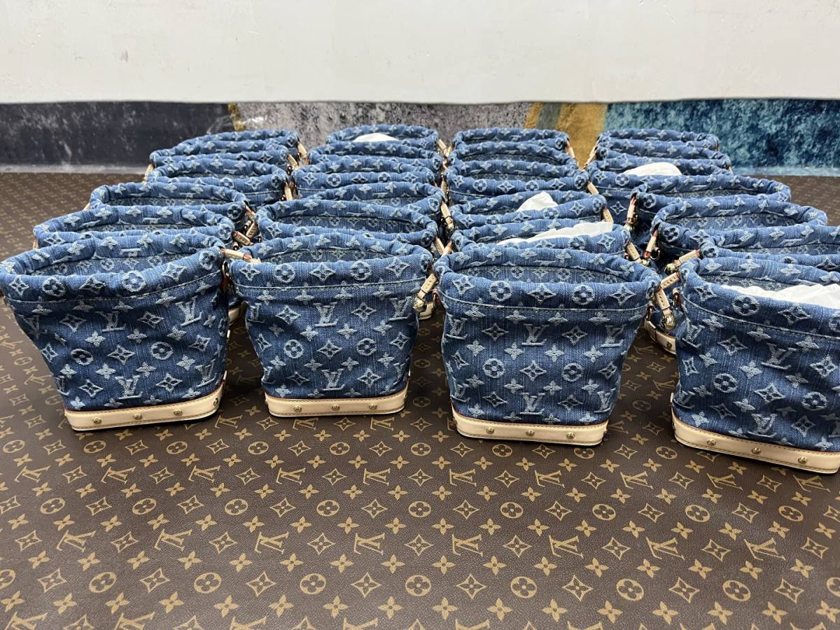 Shebag Super replica Louis Vuitton Nano Noe bag in Denim bag review(Dec 2025 updated)-Best Quality Fake Louis Vuitton Bag Online Store, Replica designer bag ru