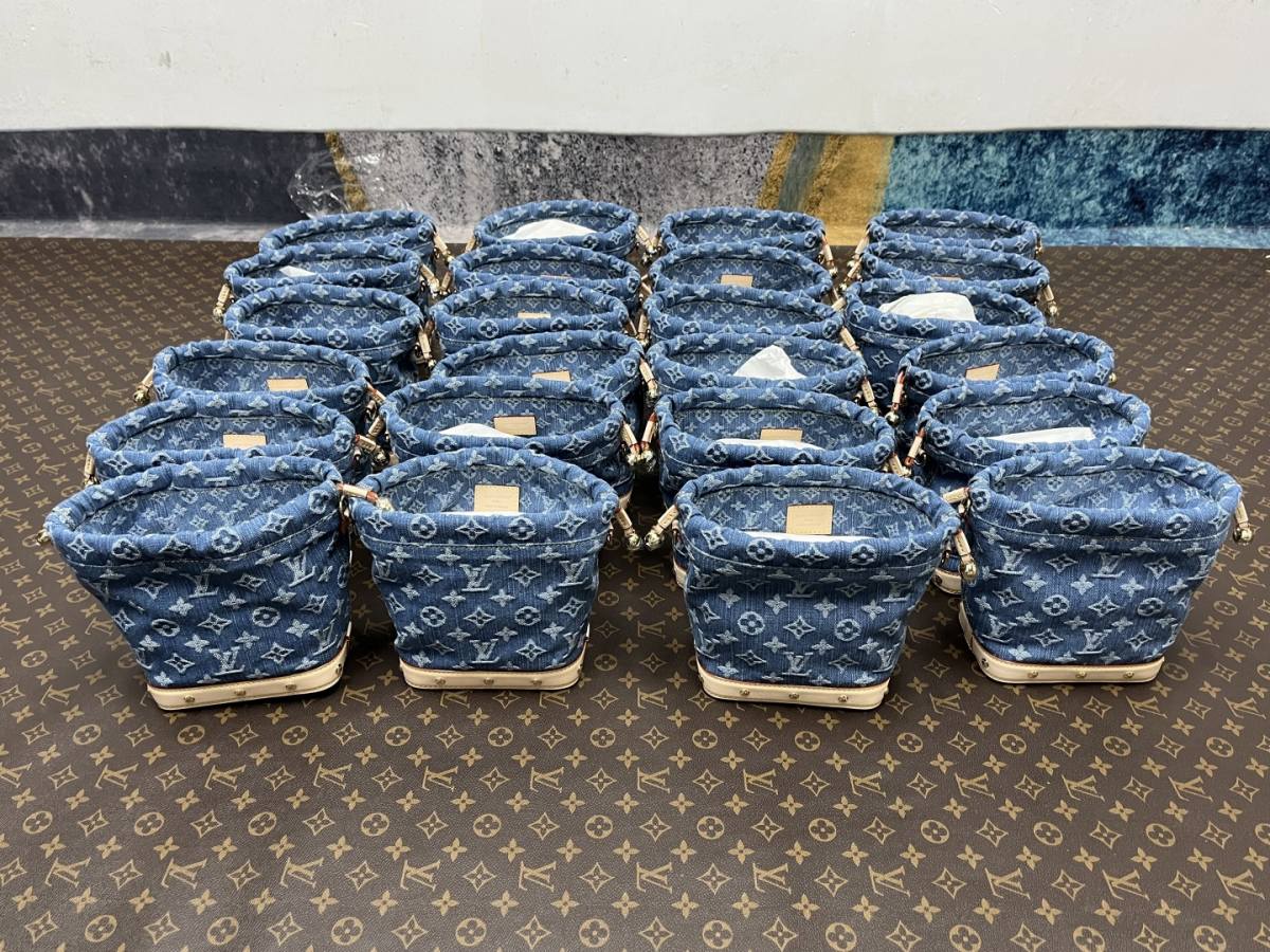 Shebag Super replica Louis Vuitton Nano Noe bag in Denim bag review(Dec 2025 updated)-Best Quality Fake Louis Vuitton Bag Online Store, Replica designer bag ru