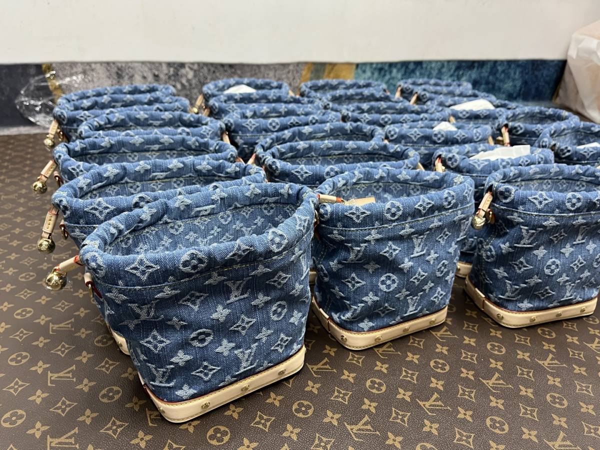 Shebag Super replica Louis Vuitton Nano Noe bag in Denim bag review(Dec 2025 updated)-Best Quality Fake Louis Vuitton Bag Online Store, Replica designer bag ru