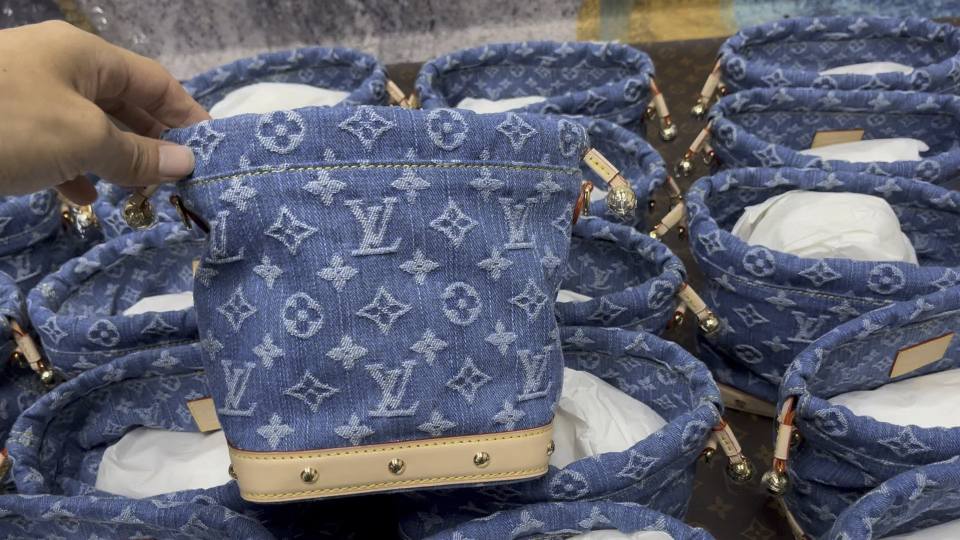 Shebag Super replica Louis Vuitton Nano Noe bag in Denim bag review(Dec 2025 updated)-Best Quality Fake Louis Vuitton Bag Online Store, Replica designer bag ru