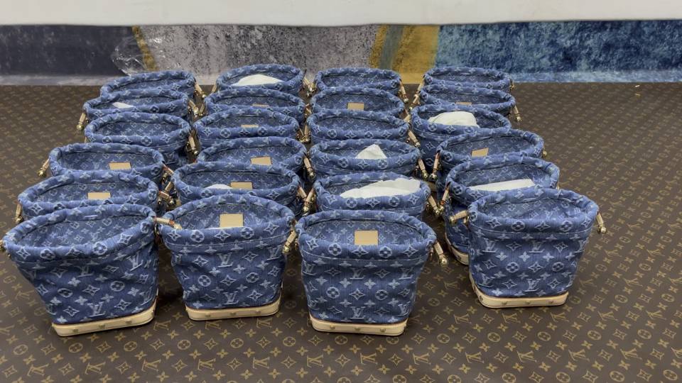 Shebag Super replica Louis Vuitton Nano Noe bag in Denim bag review(Dec 2025 updated)-Best Quality Fake Louis Vuitton Bag Online Store, Replica designer bag ru