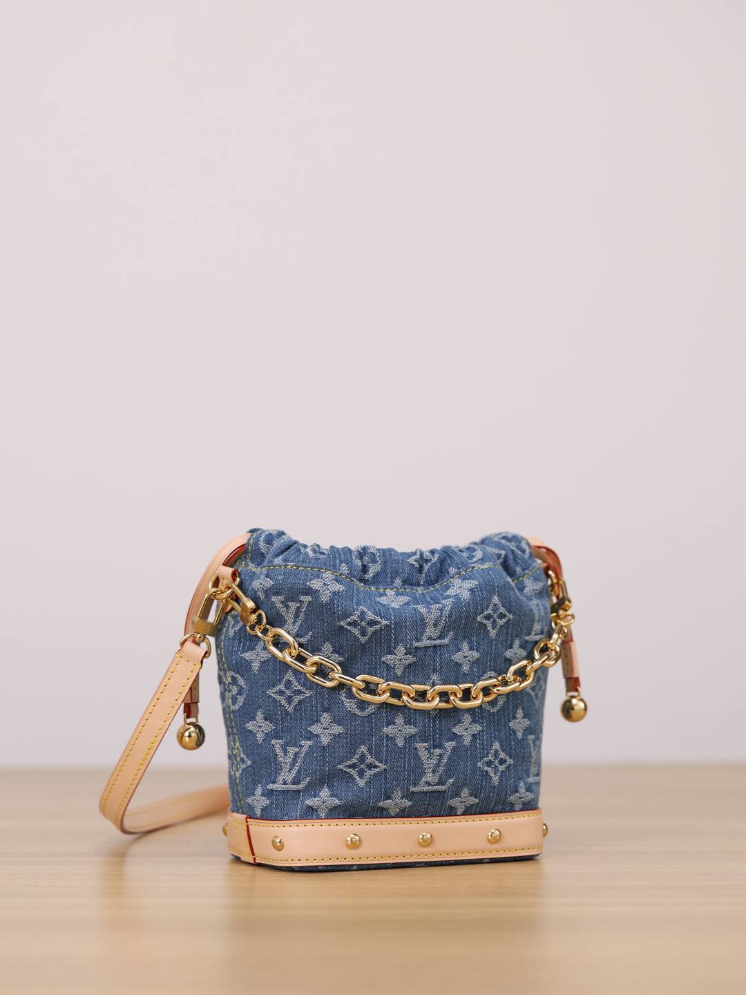 Shebag Super replica Louis Vuitton Nano Noe bag in Denim bag review(Dec 2025 updated)-Best Quality Fake Louis Vuitton Bag Online Store, Replica designer bag ru