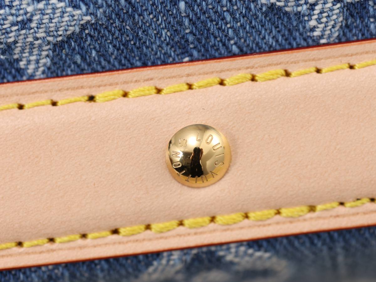 Shebag Super replica Louis Vuitton Nano Noe bag in Denim bag review(Dec 2025 updated)-Best Quality Fake Louis Vuitton Bag Online Store, Replica designer bag ru