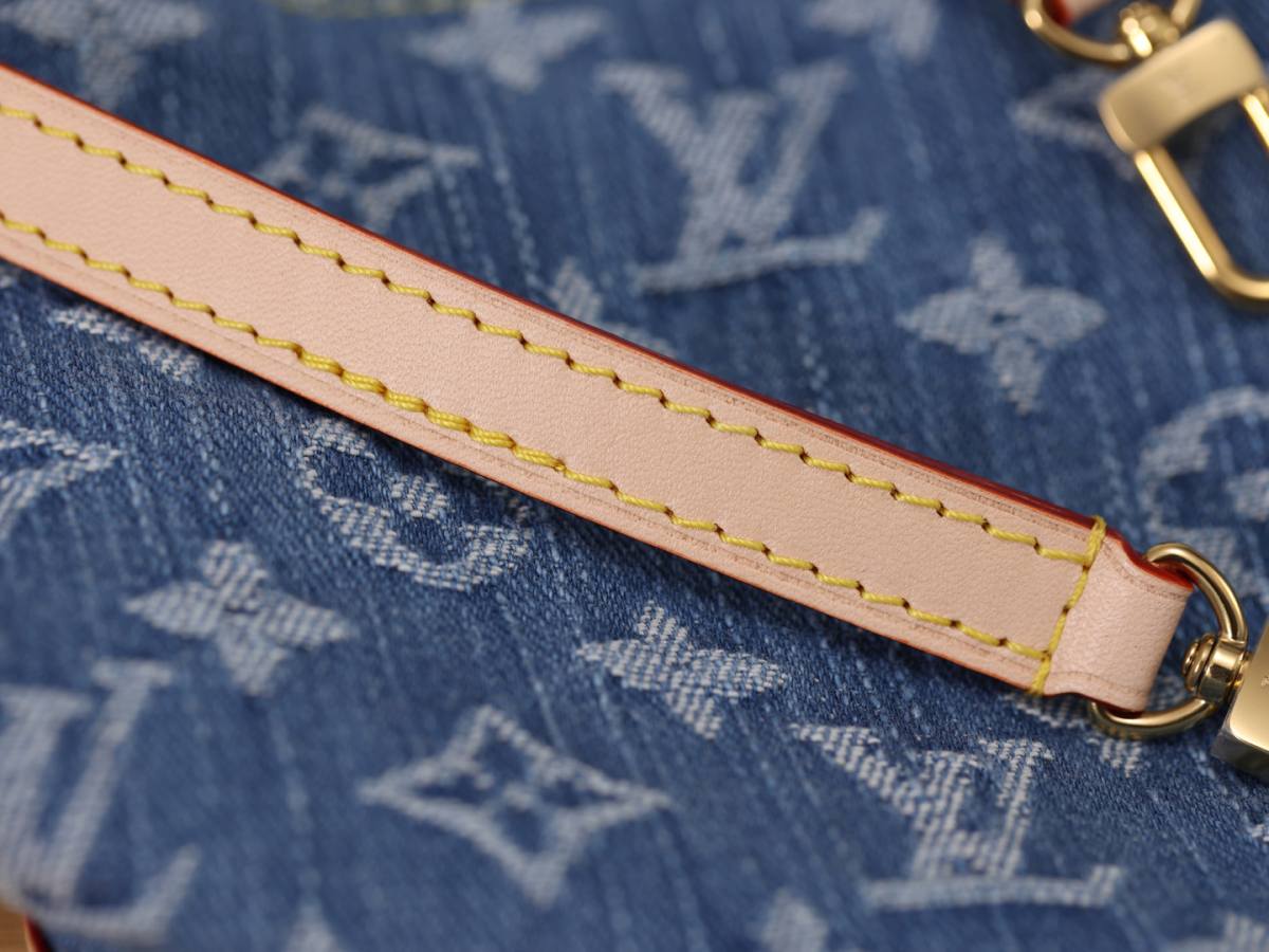 Shebag Super replica Louis Vuitton Nano Noe bag in Denim bag review(Dec 2025 updated)-Best Quality Fake Louis Vuitton Bag Online Store, Replica designer bag ru