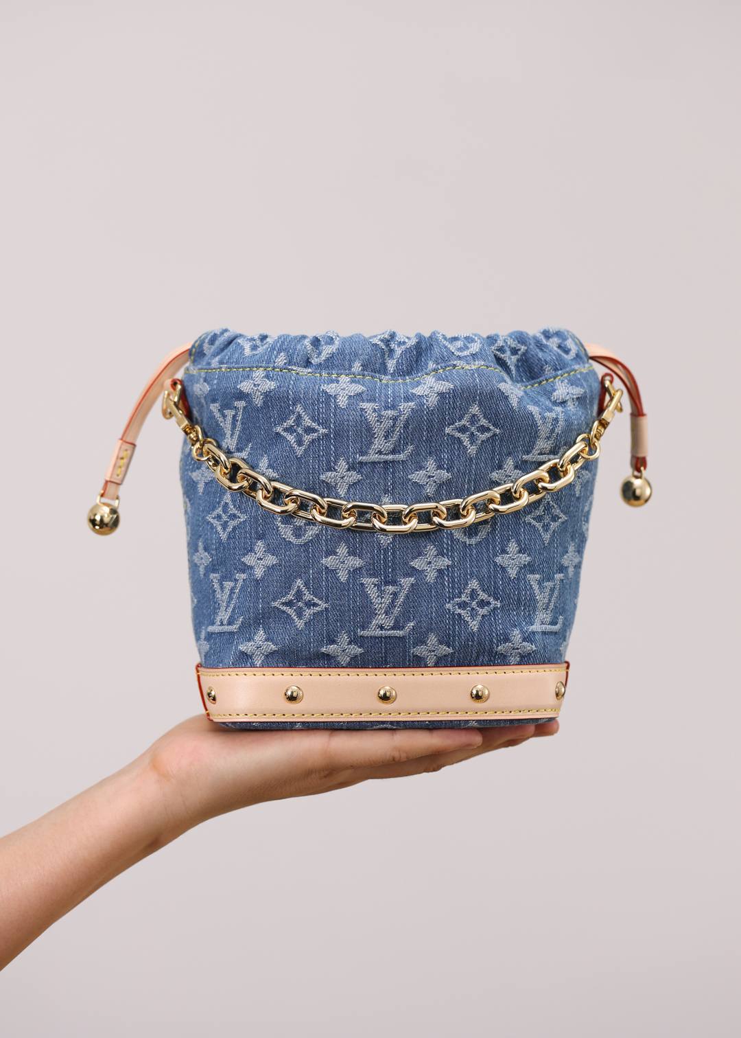 Shebag Super replica Louis Vuitton Nano Noe bag in Denim bag review(Dec 2025 updated)-Best Quality Fake Louis Vuitton Bag Online Store, Replica designer bag ru