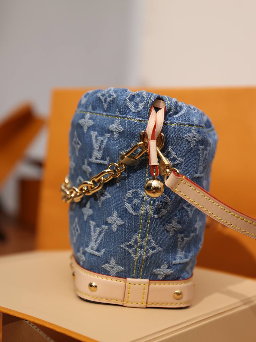 Shebag Super replica Louis Vuitton Nano Noe bag in Denim bag review(Dec 2025 updated)-Best Quality Fake Louis Vuitton Bag Online Store, Replica designer bag ru