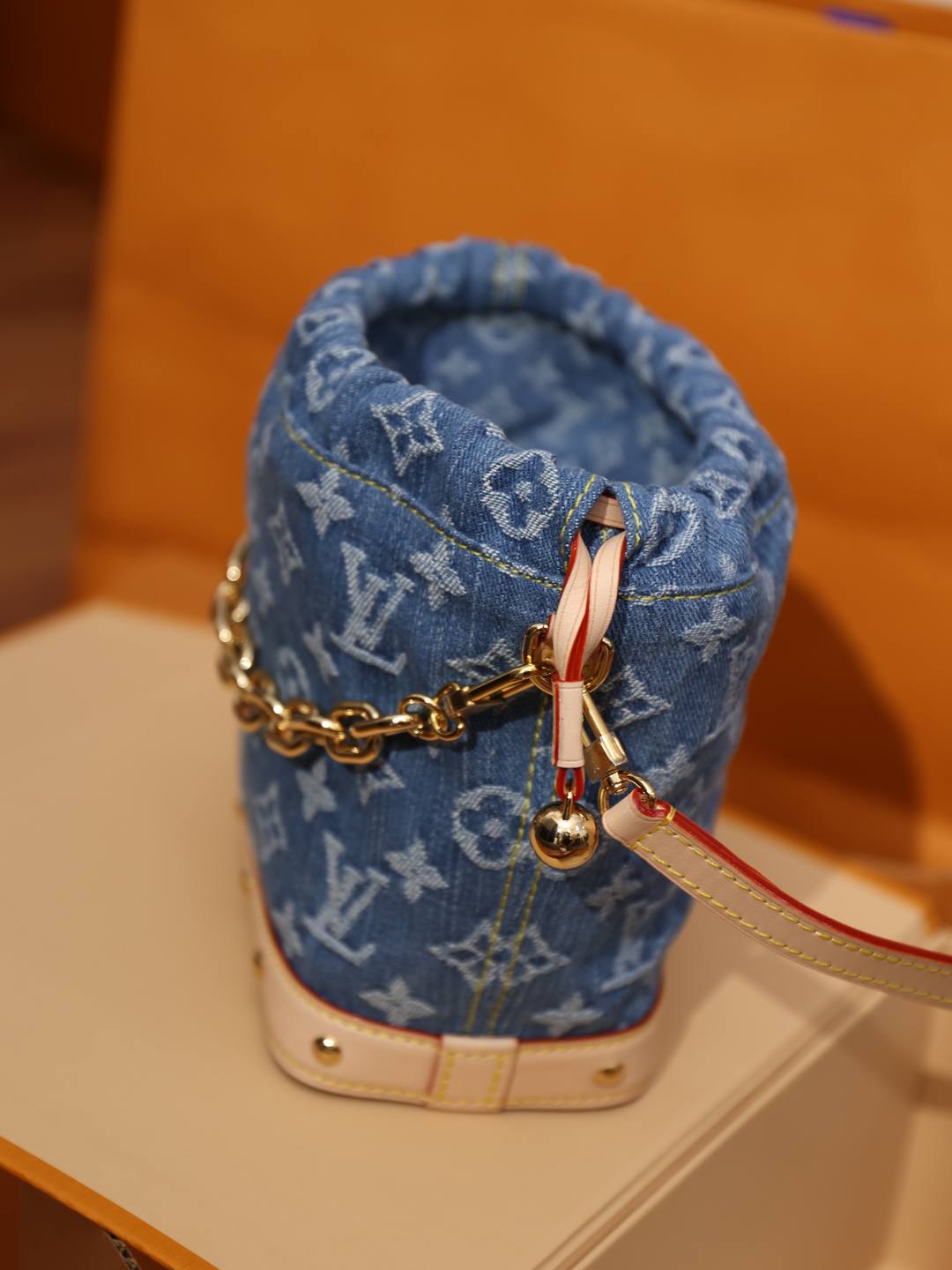 Shebag Super replica Louis Vuitton Nano Noe bag in Denim bag review(Dec 2025 updated)-Best Quality Fake Louis Vuitton Bag Online Store, Replica designer bag ru