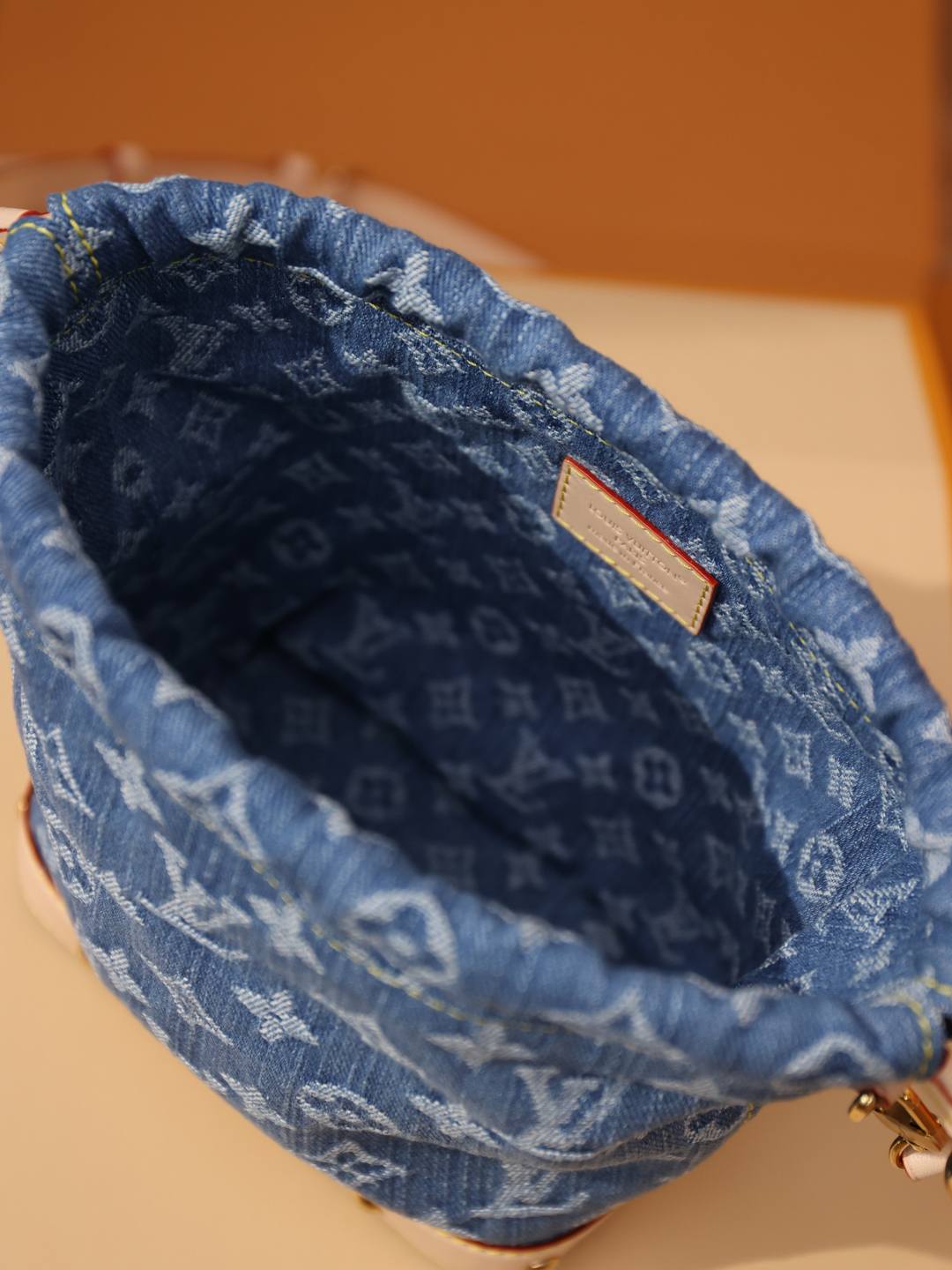 Shebag Super replica Louis Vuitton Nano Noe bag in Denim bag review(Dec 2025 updated)-Best Quality Fake Louis Vuitton Bag Online Store, Replica designer bag ru