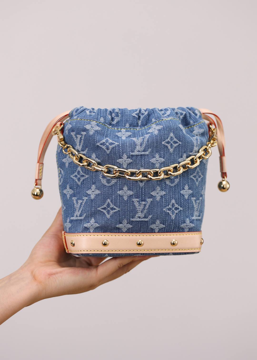 Shebag Super replica Louis Vuitton Nano Noe bag in Denim bag review(Dec 2025 updated)-Best Quality Fake Louis Vuitton Bag Online Store, Replica designer bag ru