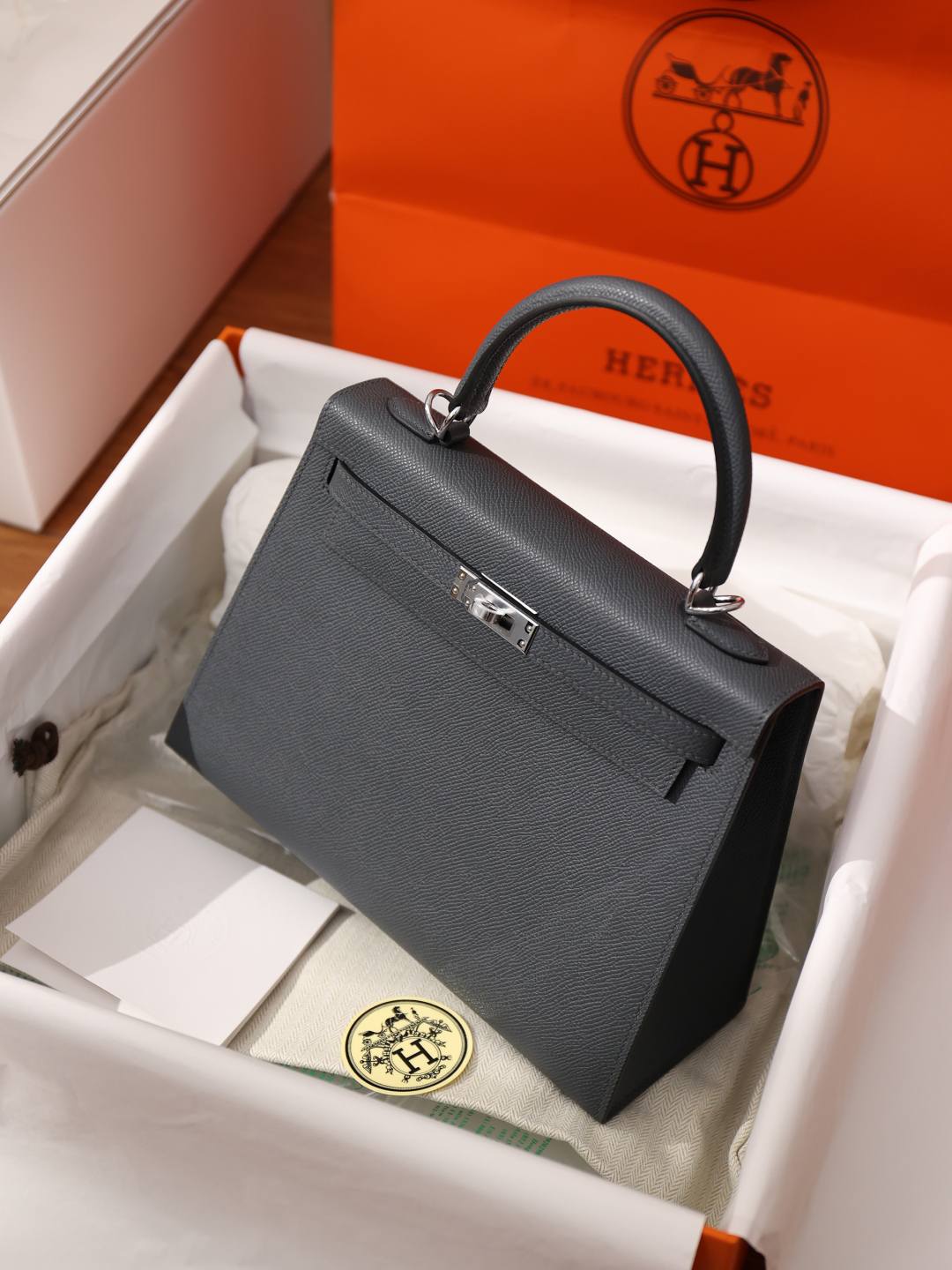 Shebag fully handmade Hermes new kelly 25 out stitching(Dec 2025 updated)-Best Quality Fake Louis Vuitton Bag Online Store, Replica designer bag ru