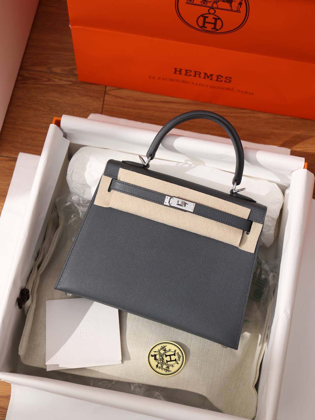 Shebag fully handmade Hermes new kelly 25 out stitching(Dec 2025 updated)-Best Quality Fake Louis Vuitton Bag Online Store, Replica designer bag ru