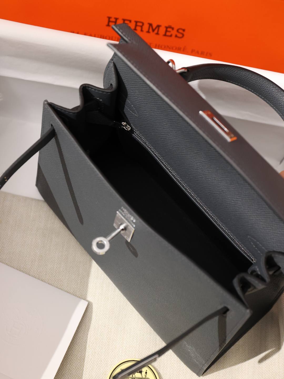 Shebag fully handmade Hermes new kelly 25 out stitching(Dec 2025 updated)-Best Quality Fake Louis Vuitton Bag Online Store, Replica designer bag ru