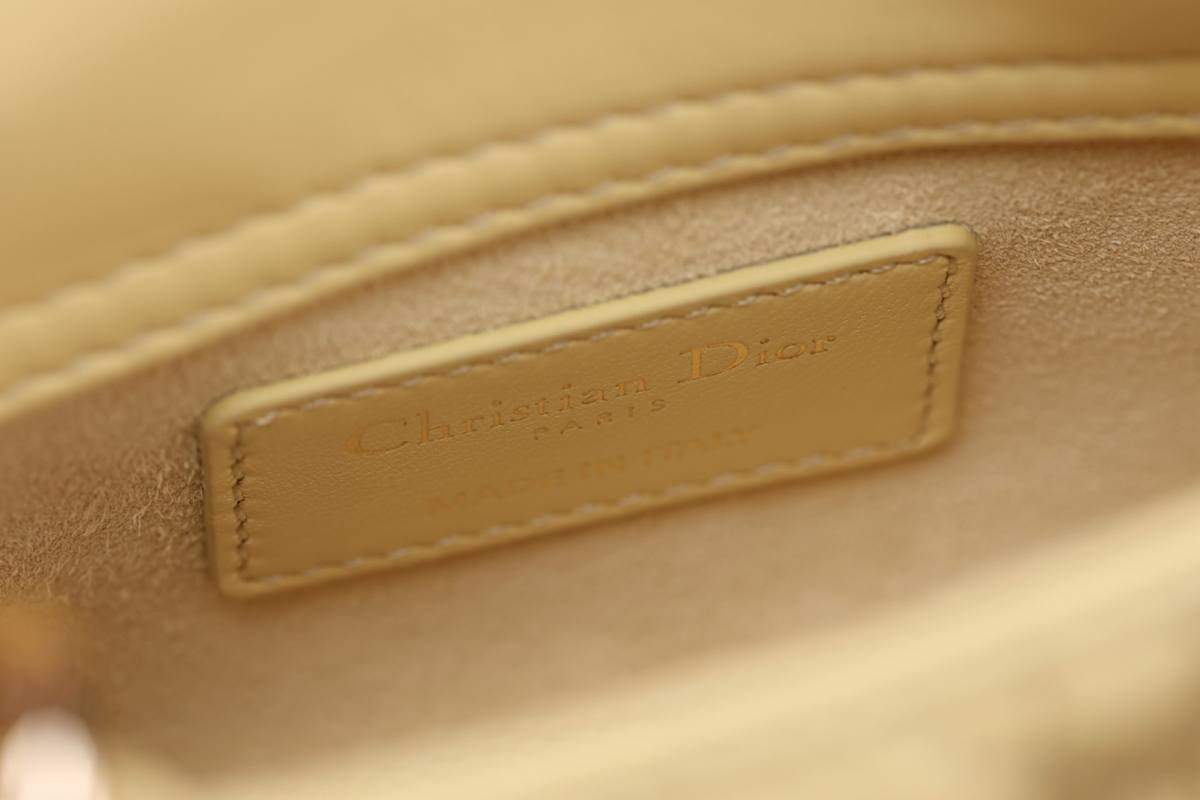 Shebag Super replica Lady Dior mini Yellow lambskin bag review(Dec 2025 updated))-Best Quality Fake Louis Vuitton сумка онлайн дүкөнү, Replica дизайнер сумка ru