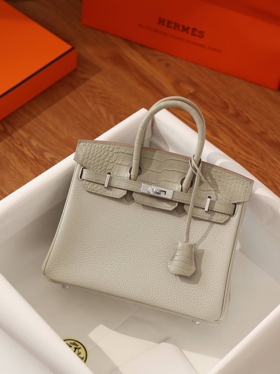 Shebag fully handmade Hermes Birkin 25 bag with crocodile leather(Dec 2025 updated)-Molemo ka ho Fetisisa Lebenkele la Lebenkele la Marang-rang la Fake Louis Vuitton, Replica designer bag ru
