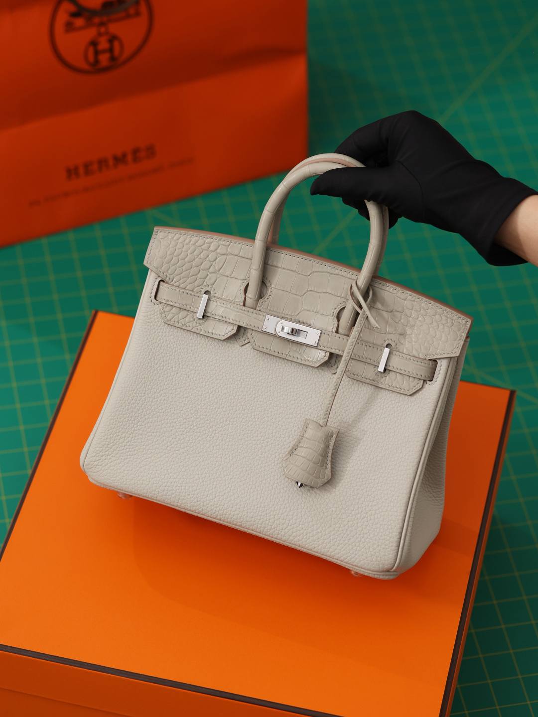 Shebag fully handmade Hermes Birkin 25 bag with crocodile leather(Dec 2025 updated)-Molemo ka ho Fetisisa Lebenkele la Lebenkele la Marang-rang la Fake Louis Vuitton, Replica designer bag ru