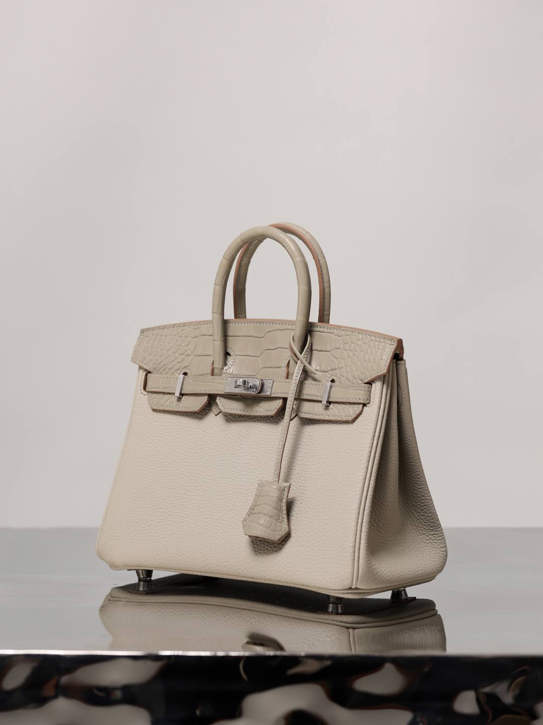 Shebag fully handmade Hermes Birkin 25 bag with crocodile leather(Dec 2025 updated)-Molemo ka ho Fetisisa Lebenkele la Lebenkele la Marang-rang la Fake Louis Vuitton, Replica designer bag ru