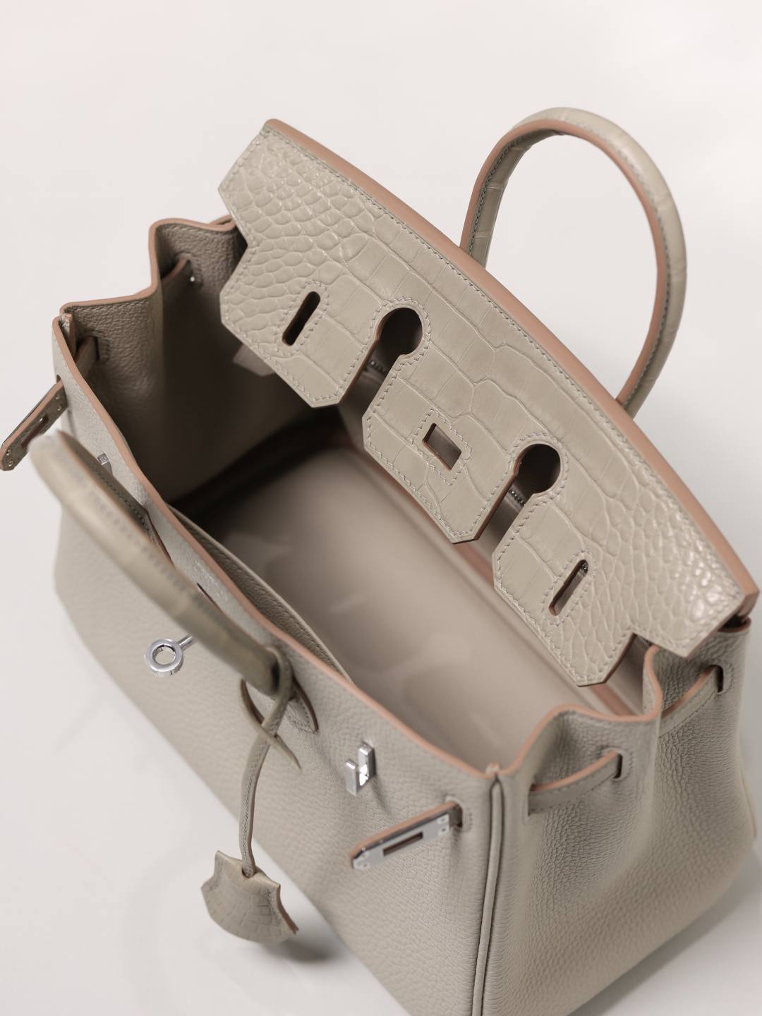 Shebag fully handmade Hermes Birkin 25 bag with crocodile leather(Dec 2025 updated)-Molemo ka ho Fetisisa Lebenkele la Lebenkele la Marang-rang la Fake Louis Vuitton, Replica designer bag ru