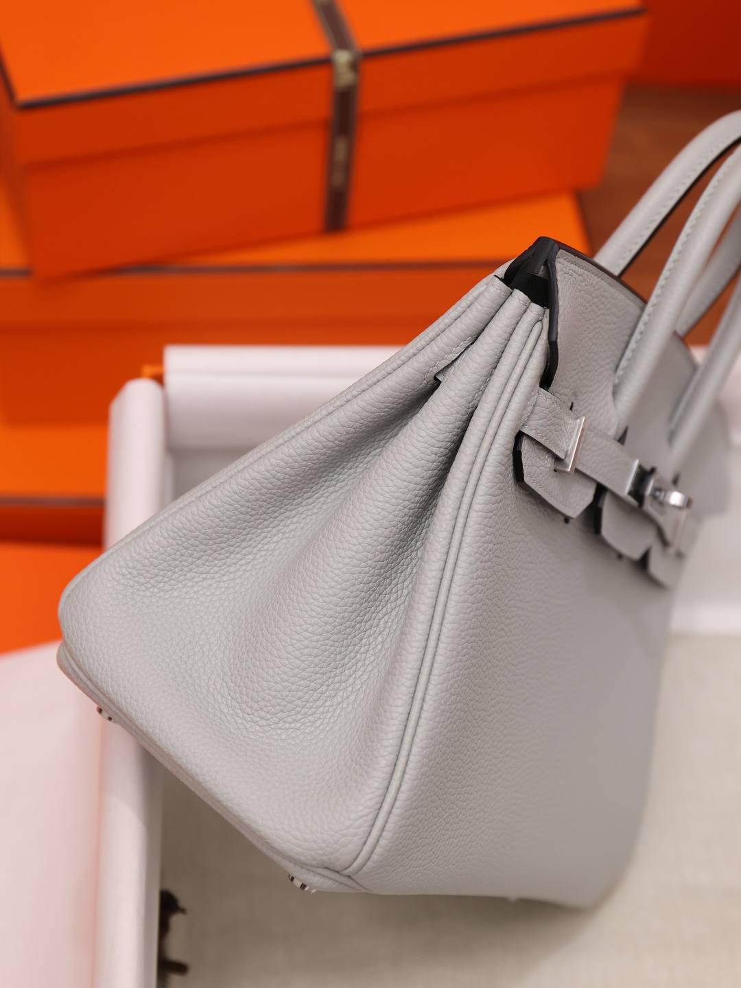 Shebag fully handmade Hermes Birkin 25 in dream blue togo review(Dec 2025 updated)-Best Quality Fake Louis Vuitton Bag Online Store, Replica designer bag ru