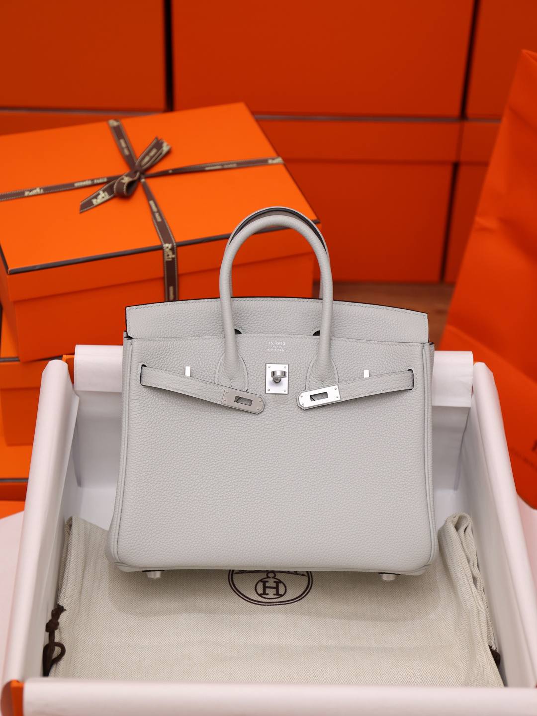Shebag fully handmade Hermes Birkin 25 in dream blue togo review(Dec 2025 updated)-Best Quality Fake Louis Vuitton Bag Online Store, Replica designer bag ru