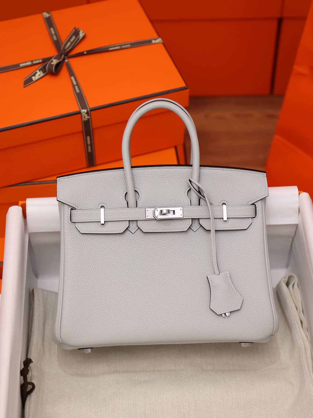 Shebag fully handmade Hermes Birkin 25 in dream blue togo review(Dec 2025 updated)-Best Quality Fake Louis Vuitton Bag Online Store, Replica designer bag ru