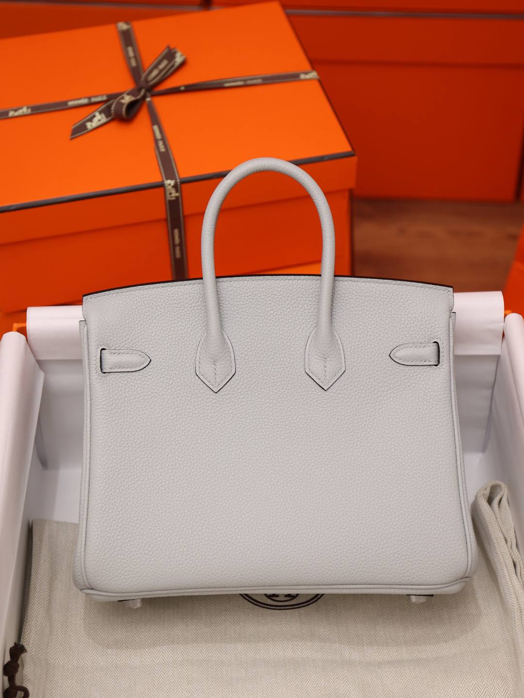 Shebag fully handmade Hermes Birkin 25 in dream blue togo review(Dec 2025 updated)-Best Quality Fake Louis Vuitton Bag Online Store, Replica designer bag ru