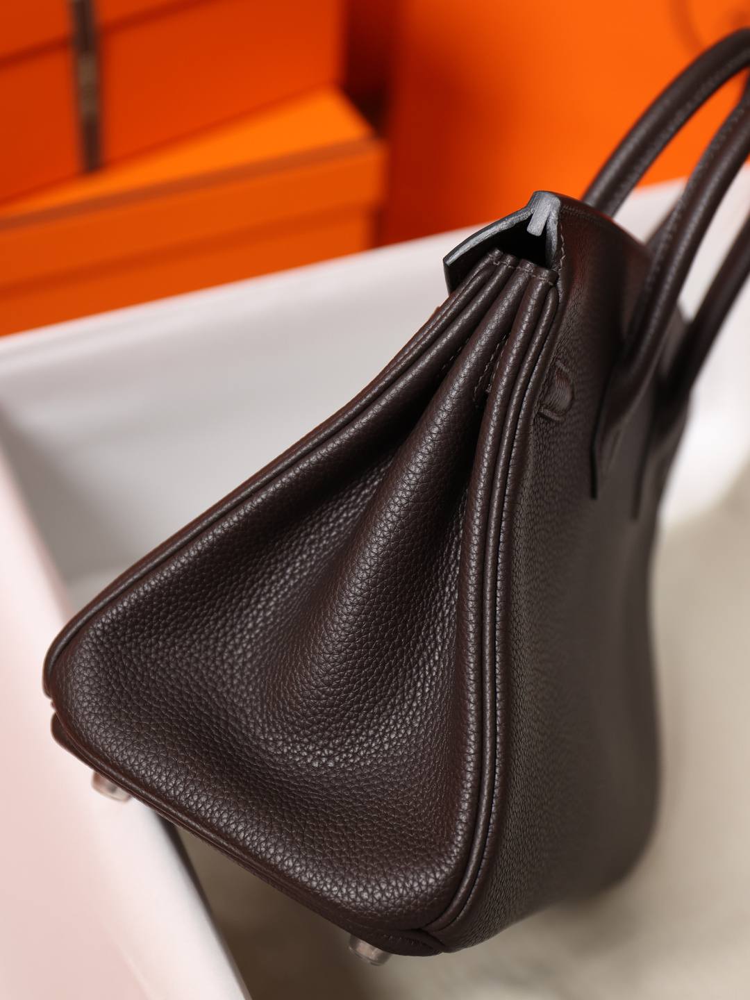 Shebag Hermes Birkin 25 bag Ebony color bag review(Dec 2025 updated)-ហាងអនឡាញកាបូប Louis Vuitton ក្លែងក្លាយដែលមានគុណភាពល្អបំផុត កាបូបអ្នករចនាម៉ូដចម្លង ru